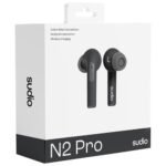 Sudio Audio N2 PRO In-Ear Noise Cancelling True Wireless Earbuds - Black