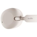 Casque d'écoute K2 Bluetooth à suppression du bruit de Sudio Audio - Blanc - Image 2