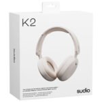 Casque d'écoute K2 Bluetooth à suppression du bruit de Sudio Audio - Blanc