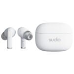 Sudio Audio A1 Pro In-Ear Noise Cancelling True Wireless Earbuds - White - Image 2