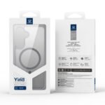 DUX DUCIS Yind Series Magnetic Matte Anti-drop TPU+PC+Magnets Case for Samsung Galaxy S25 Gray