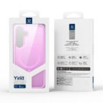 DUX DUCIS Yind Series Magnetic Matte Anti-drop TPU+PC+Magnets Case for Samsung Galaxy S25+ Pink