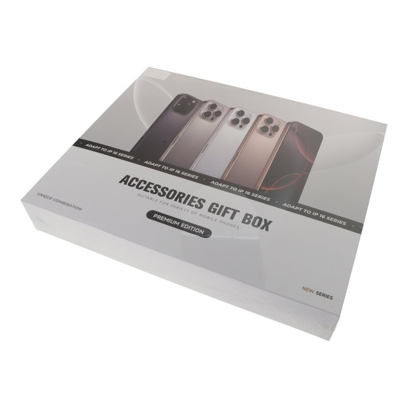 24720250514101337-1.jpg Fast Charger Set+5000mAh Power Bank+Headphones+MagSafe Case Accessories Kit for iPhone 16 Pro US Plug - Image 1