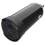 Scosche PowerVolt 40W Dual USB-C Car Charger - Black