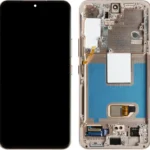 Screen Replacement With Frame for Samsung Galaxy S22 5G S901U USA Version Aftermarket Green HQ