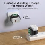 Apple Watch Charger,20W 3-in-1 Fast Charging Block with Magnetic Wireless Charging and Dual Ports - Image 2