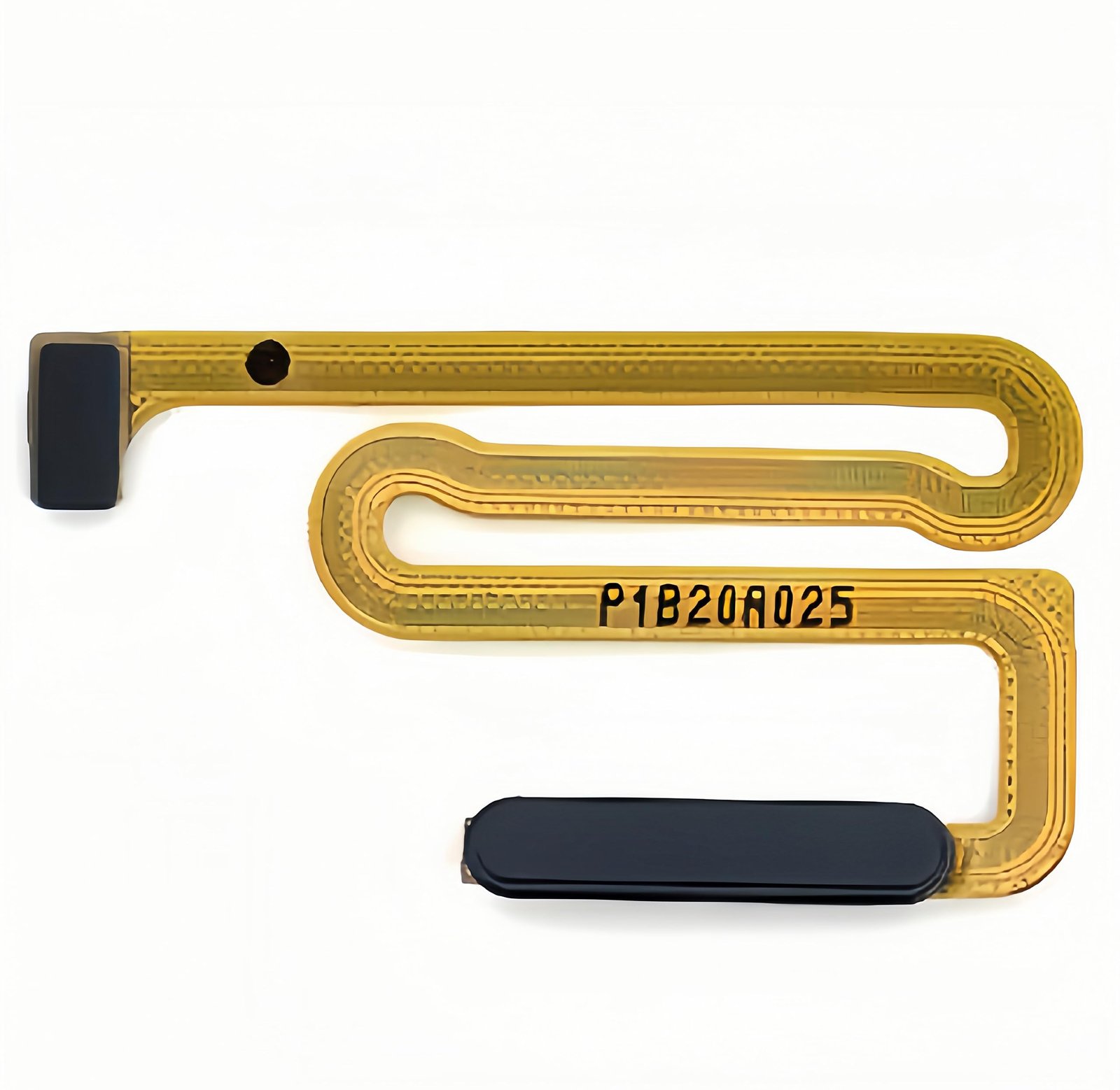 Version 1.0.0 Power Button&Fingerprint Sensor Flex Cable for Samsung Galaxy A13 A135/A13 A137 Bright black Ori - Image 1