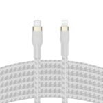 Belkin BoostCharge Braided 2m (6.6 ft.) USB-C to Lightning Cable - White