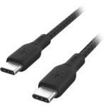 Belkin 2m (6.6ft) BoostCharge USB-C to USB-C Braided Cable - Black