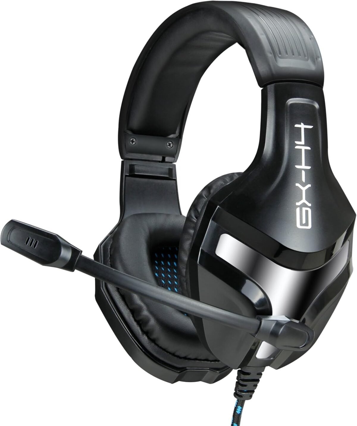 Enhance GX-H4 Computer Gaming Headset with Microphone - Braided Cable, Noise Isolating Headphones - Image 2
