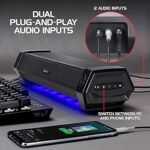 enhance attack under monitor soundbar package