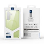 DUX DUCIS Yind Series Magnetic Matte Anti-drop TPU+PC+Magnets Case for Samsung Galaxy S25+ Cyan Lake