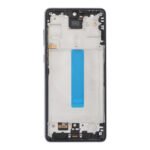 Screen Replacement With Frame for Samsung Galaxy A73 5G TFT Black HQ