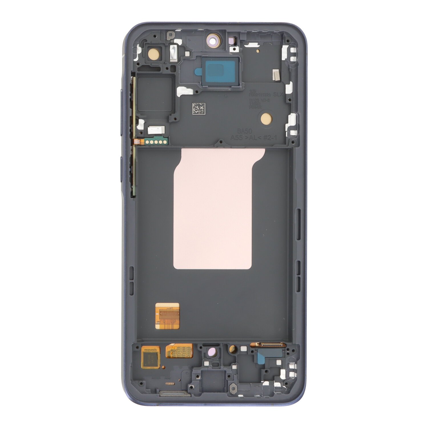 AS144366_1 Screen Replacement With Frame for Samsung Galaxy A55 OLED Navy Blue HQ - Image 1