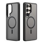 DUX DUCIS Yind Series Magnetic Matte Anti-drop TPU+PC+Magnets Case for Samsung Galaxy S25 Ultra Black