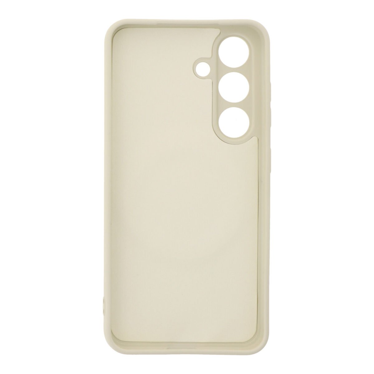 Pure Color MagSafe Anti-drop Liquid Silicone Case for Samsung Galaxy S25 White - Image 3