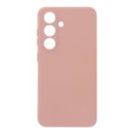 Pure Color MagSafe Anti-drop Liquid Silicone Case for Samsung Galaxy S25 Pink