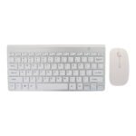 K908 Universal 2.4G Wireless Keyboard + Wireless Mouse Set without Battery Silver - Image 2