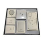 Fast Charger Set+5000mAh Power Bank+Headphones+MagSafe Case Accessories Kit for iPhone 16 Plus US Plug