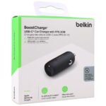 Belkin BOOST CHARGE 30W USB-C Car Charger.