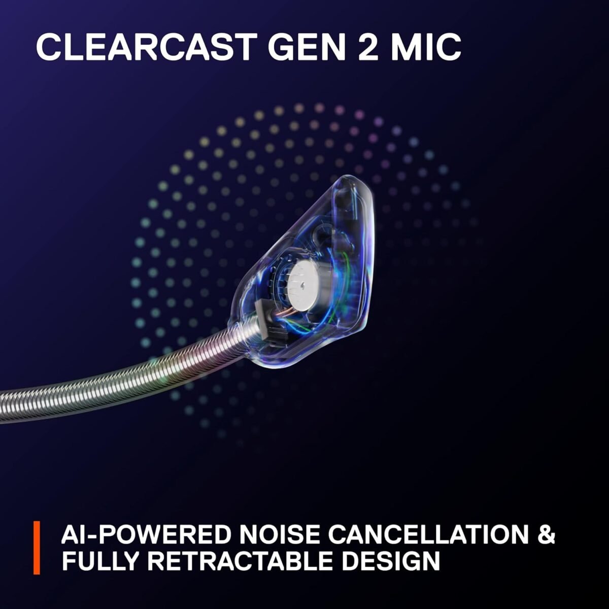 SteelSeries Arctis Nova 7 Wireless Multi-Platform Gaming Headset Bluetooth ,38Hr USB-C Battery —ClearCast Gen2 AI Mic — PC, PS5, Switch, VR, Mobile, Black - Image 2