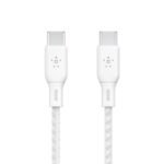 Belkin BoostCharge Braided 2m (6.6 ft.) 480 mbps USB-C to USB-C 100W Cable