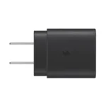 25W Type-C Charger for Samsung HQ Black US Plug - Image 2