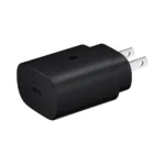 25W Type-C Charger for Samsung HQ Black US Plug