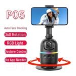 AI P03 Smart Gimbal 360° Auto Face Tracking Gimbal All-in-one Rotation For Smartphone video Vlog Stabilizer Tripod Phone Holder - Image 2