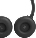 JBL Tune 660NC: Wireless On-ear Headphones with Active Noise Cancellation - Black - Image 3