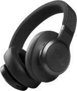 JBL Live 660NC - Wireless Over-Ear Noise Cancelling Headphones with Long Lasting Battery and Voice Assistant - Black, 40mm dynamic driver