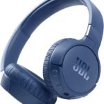 JBL Tune 660NC - Wireless, On-ear, Active Noise-cancelling Bluetooth Headphones - Blue