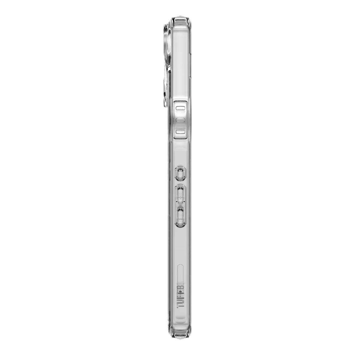 TUFF8 Glide 360 Fitted Hard Shell Case with Magsafe for iPhone 16 Pro Max - Clear - Image 3