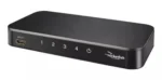Rocketfish™ - 4-Port 4K 60Hz HDMI Switch Box - Black - - Image 2