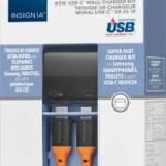 Insignia 45W USB-C PD Wall Charger with 6' Braided USB-C Cable (NS-MW3145C1B24B-C)