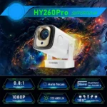HY260 PRO 1080P Android 11 4K Projector 200ANSI Wifi6 BT5.4 - Image 4