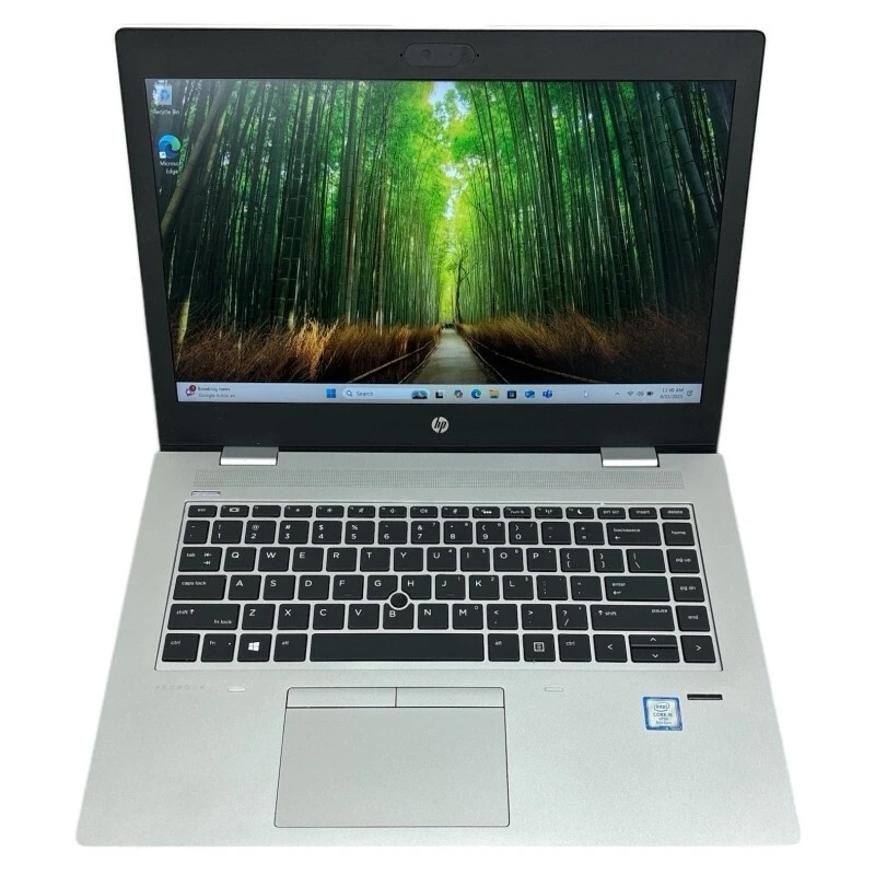 HP7200 HP ProBook 640 G4 13" Laptop i5-7200U 8GB DDR4 Memory, 256GB NVMe Win 11 Pro Professional 64 bit - Image 1