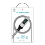 6 Ft. Powerview Braided Cable (USB-C to USB-C) (20 Gbps/100W)