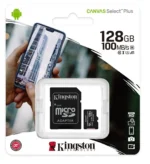 Kingston Canvas Select Plus 128GB microSD 100MB/S