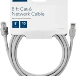 Insignia™ - 8' Cat-6 Ethernet Cable - Gray