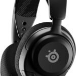 SteelSeries New Arctis Nova 4 Wireless Multi-Platform Gaming Headset 360° Spatial Audio2.4GHz High-Speed Wireless  36 Hr Battery USB-C  ClearCast Gen 2 Mic PC, Playstation, Switch, Meta