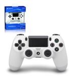 PS4 DualShock 4 Wireless Controller - Jet white