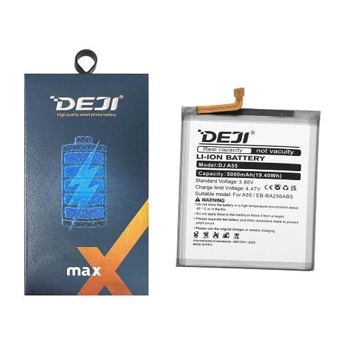 A55 BATTERY DEJI EB-BA256ABS A55-A556B-DS- 2024 5000 mAh 6 MONTH WARRANTY - Image 1