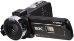 Vivitar - 8K Digital Camcorder - Black