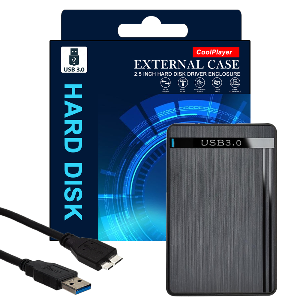 ENCLOSURE-2.5-USB-3.0-COOPLAYER-PRINCPAL.fw_ COOLPLAYER HDD/SSD External Enclosure 3.0 - Image 1