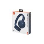 JBL Tune 520 BT Original Wireless On-Ear Headphones with Purebass Sound: blue