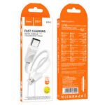 HOCO X114 Energy PD charging data cable iP white