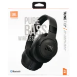 JBL Tune 710BT Wireless Over-Ear Headphones - Bluetooth Headphones with Microphone, 50H Battery, Hands-Free Calls, Portable (Black)
