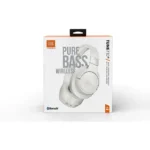 JBL Tune 710BT Wireless Over-Ear Headphones - Bluetooth Headphones with Microphone, 50H Battery, Hands-Free Calls, Portable (White)