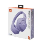 JBL Tune 720BT - Wireless Over-Ear Headphones with JBL Pure Bass Sound, Bluetooth 5.3, Up to 76H Battery Life and Speed Charge, Lightweight, Comfortable and Foldable Design (purple)